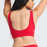 Haut de Maillot de Bain Rouge — Teen