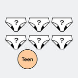 Le Pack Mystère de 6 Culottes Menstruelles REPEAT Pour Ados