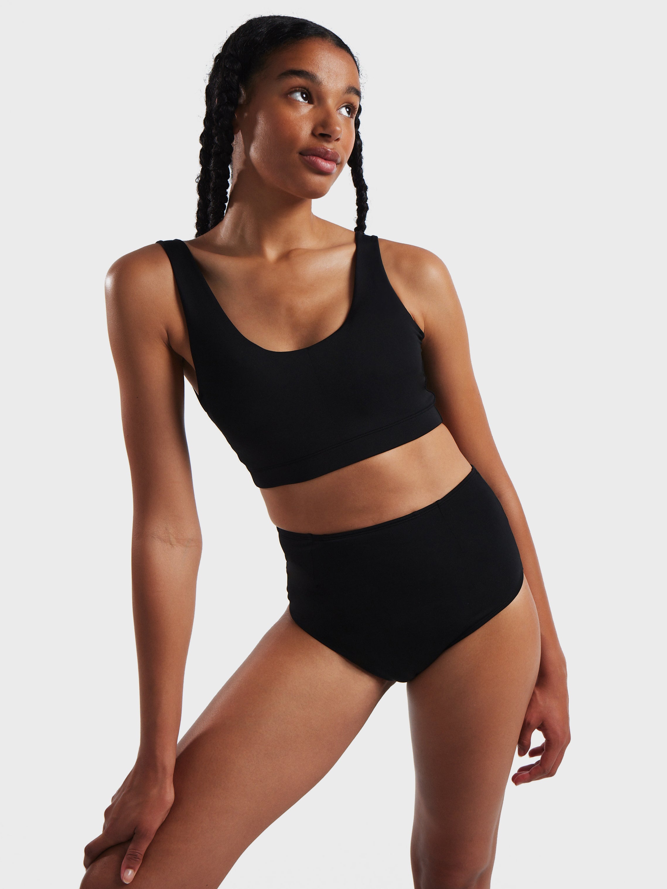 Bas de maillot de bain menstruel taille haute REPEAT Swim