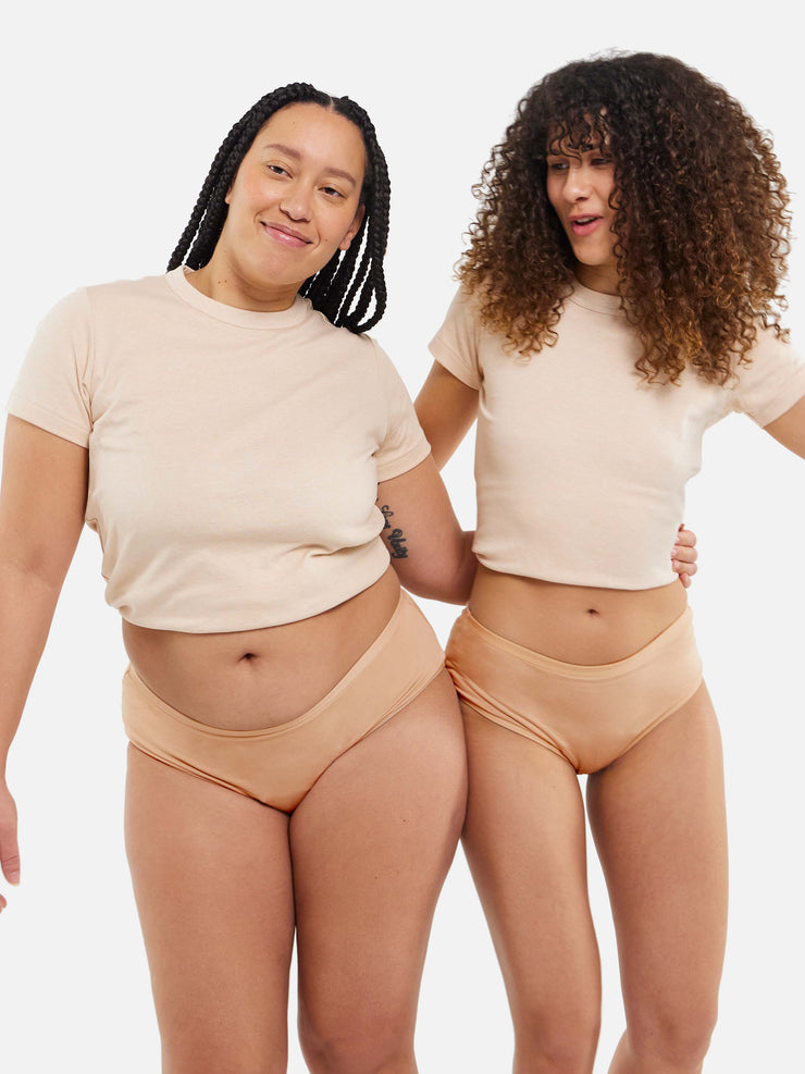 3 Culottes Menstruelles REPEAT Skins Tan